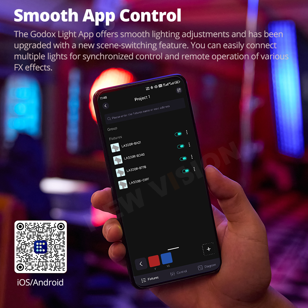 GODOX LITEMONS Full-color LED  - Photography Lighting App recensione e prezzo
