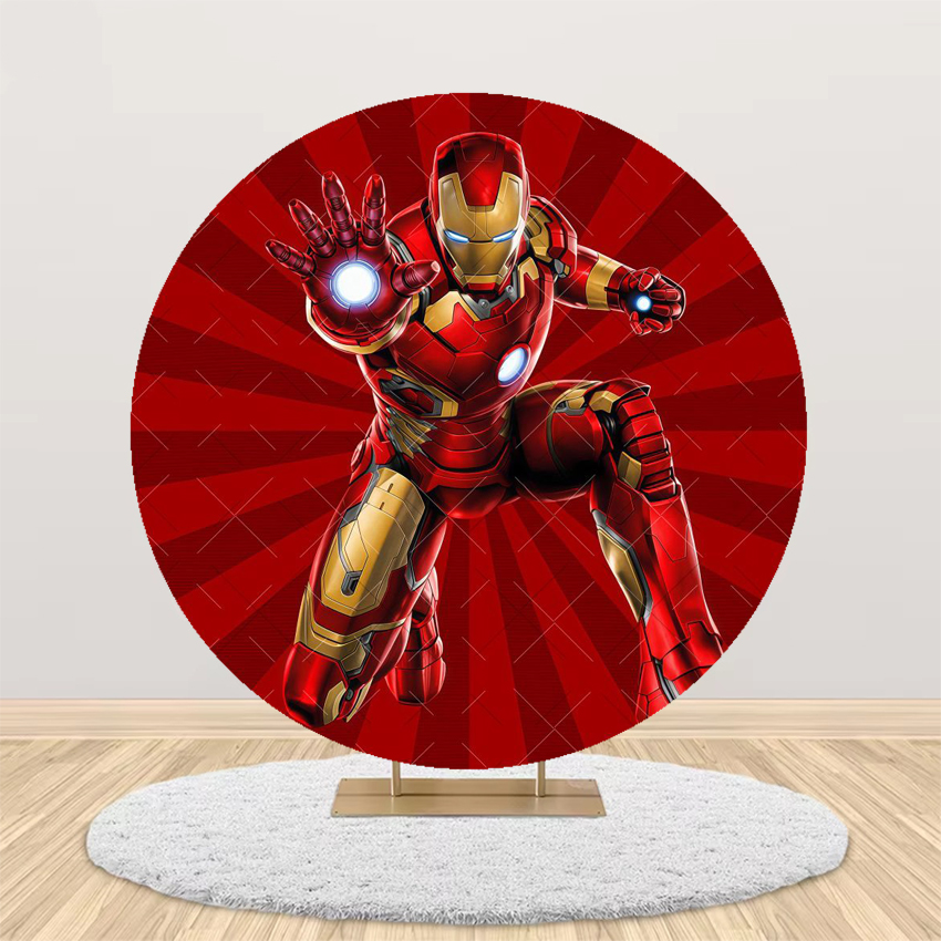 Avengers Theme Round Backdrop  - Photography Lighting Backdrop recensione e prezzo