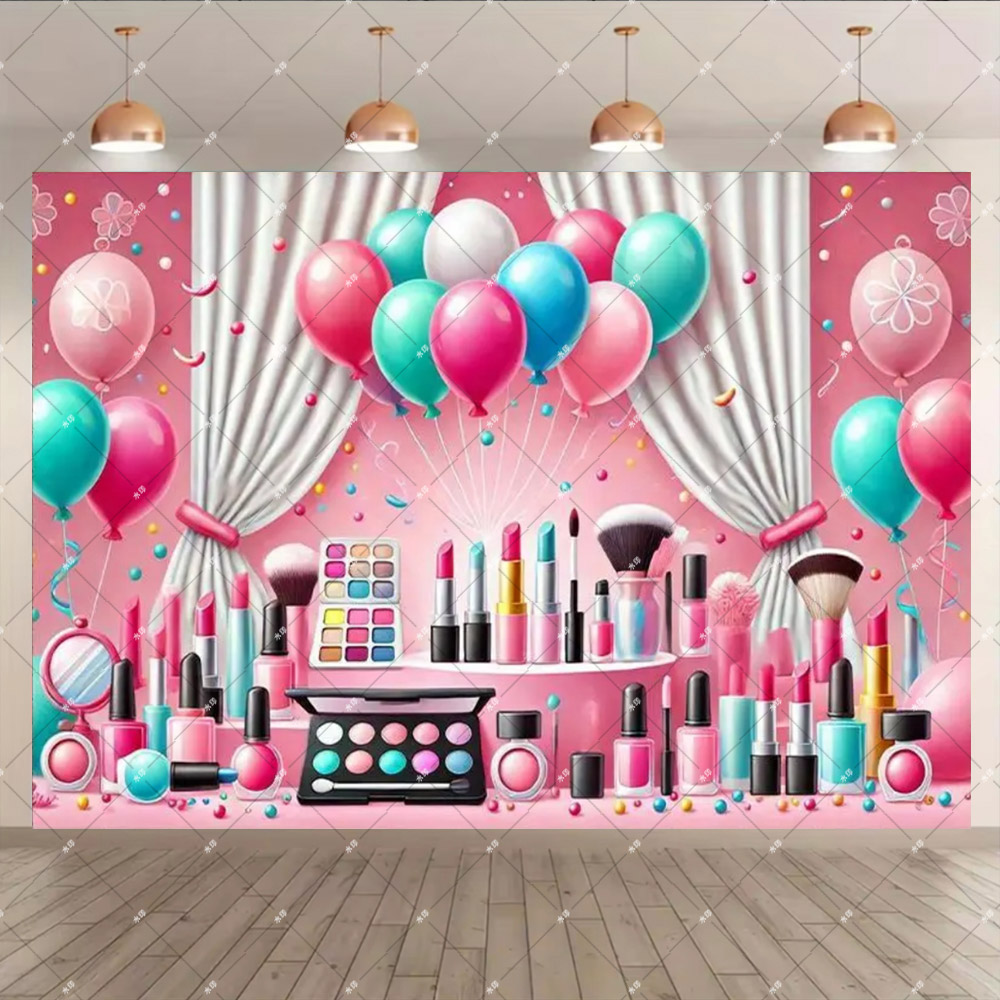 Pink Beauty Makeup Spa Theme S - Photography Lighting Backdrop recensione e prezzo