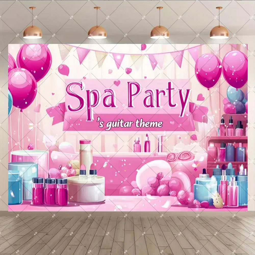 Pink Beauty Makeup Spa Theme S - Photography Lighting Backdrop recensione e prezzo