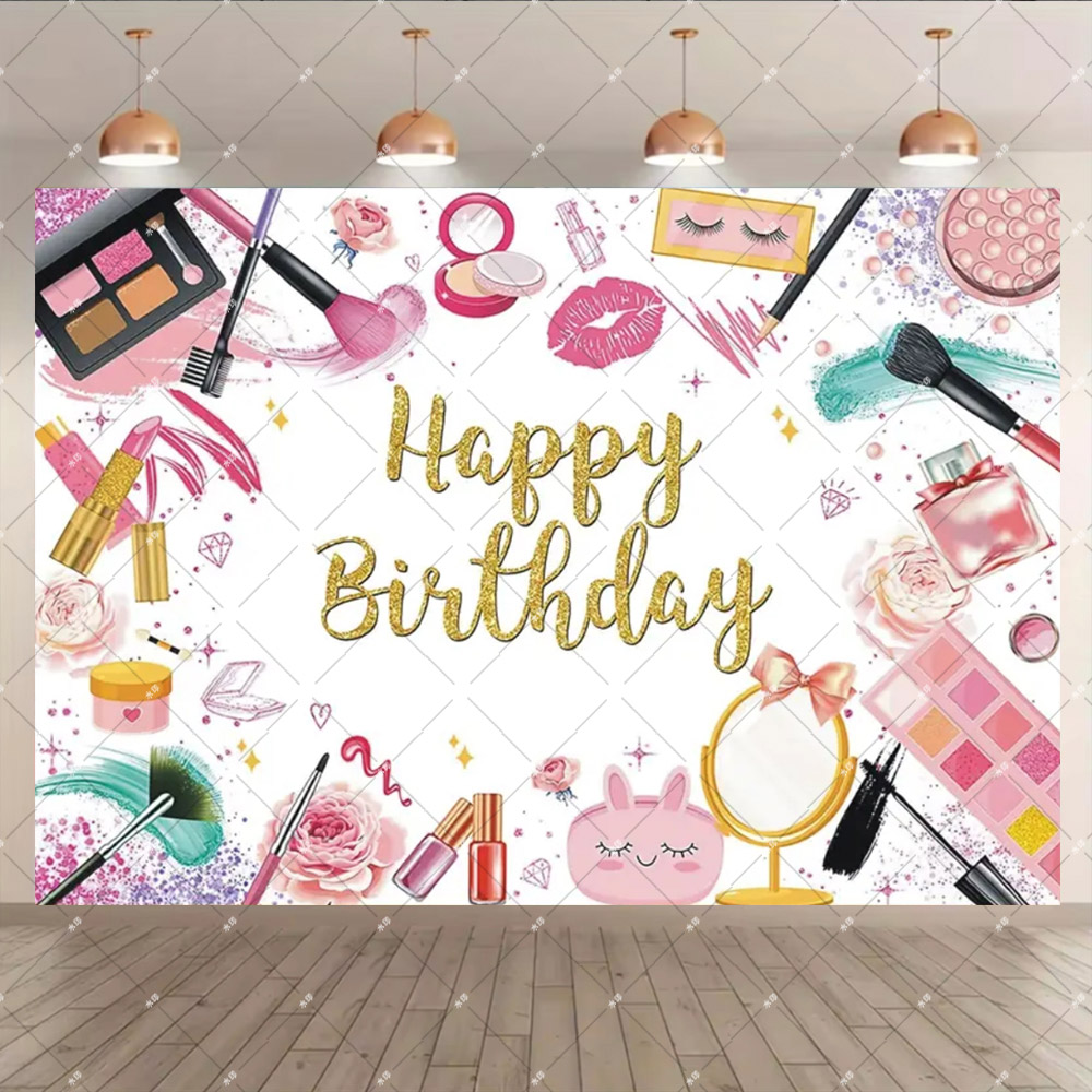 Pink Beauty Makeup Spa Theme S - Photography Lighting Backdrop recensione e prezzo