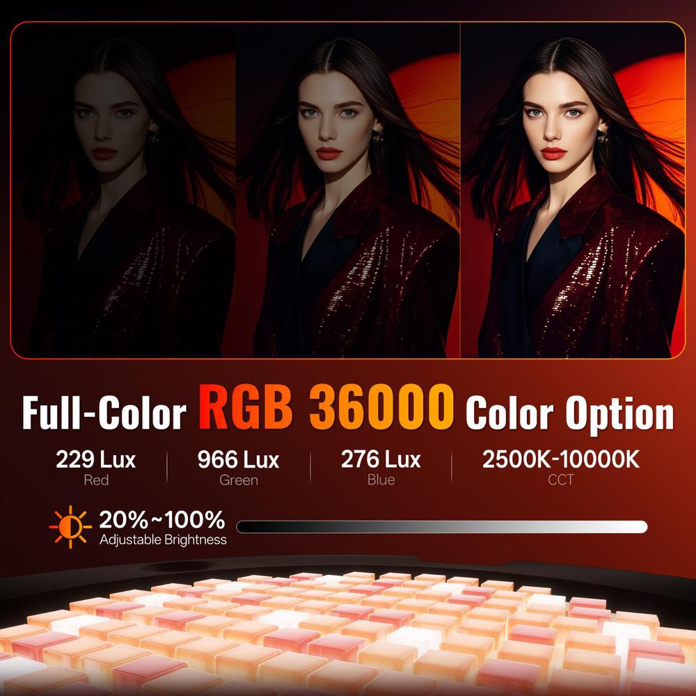 ZHIYUN MOLUS X100 RGB LED Ligh - Photography Lighting App recensione e prezzo