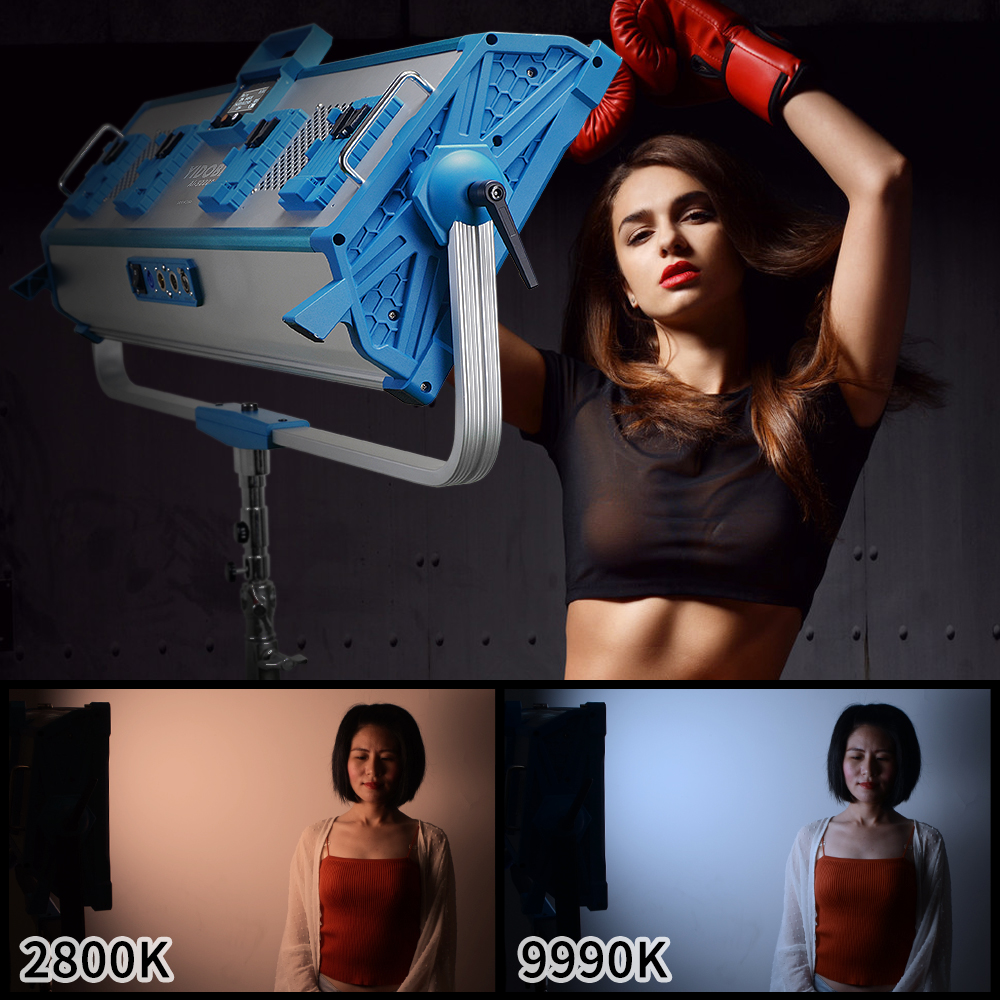 RGBW full color 500W aluminum  - Photography Lighting Ai recensione e prezzo
