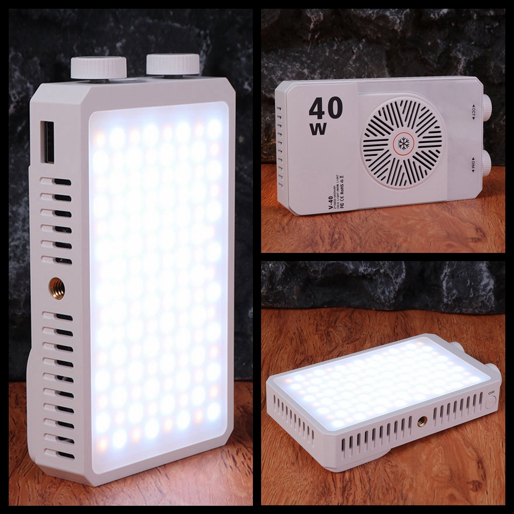 40W RGB LED Camera Light 2800- - Photography Lighting Color recensione e prezzo