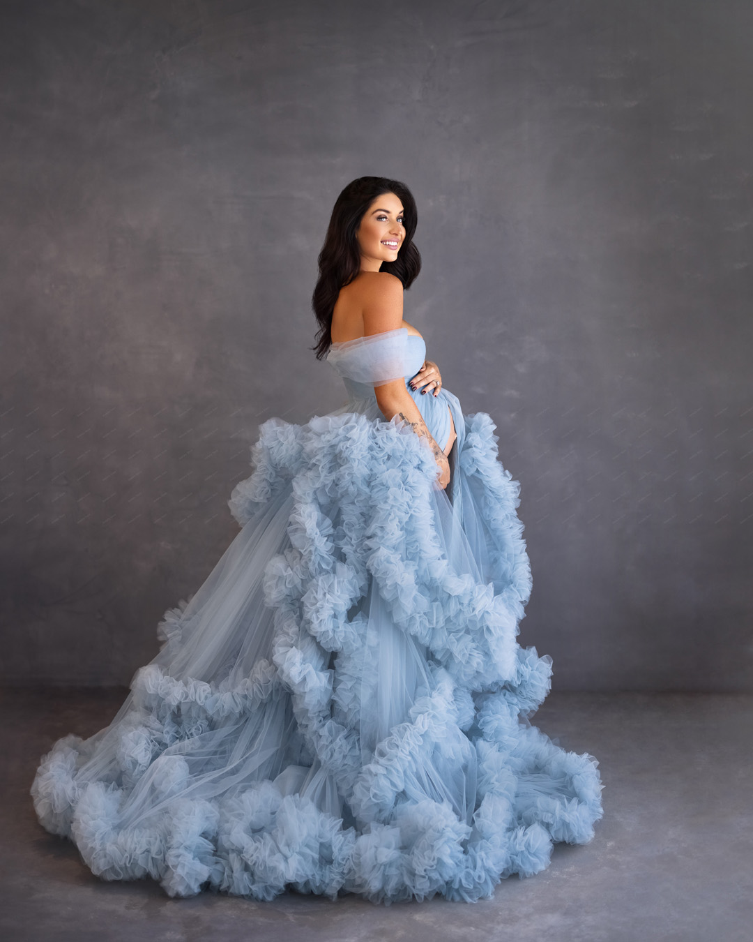 Light Blue Off Shoulders Pleat - Photography Lighting Basics recensione e prezzo