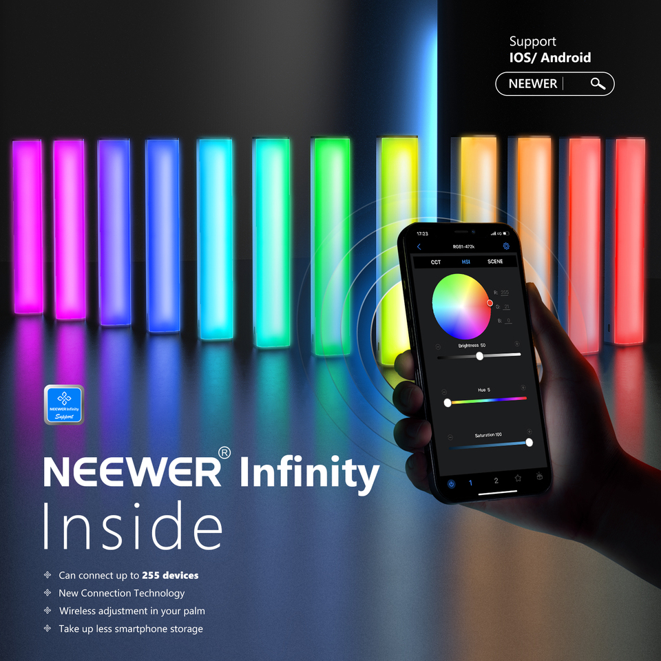 For NEEWER RGB Magnetic Handhe - Photography Lighting App recensione e prezzo