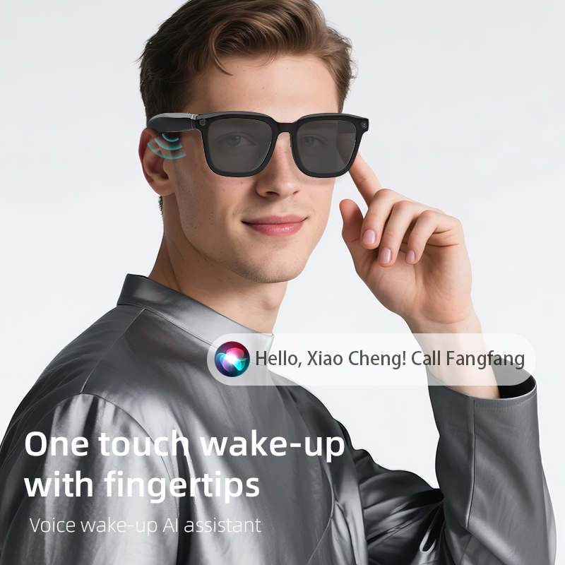 AI Bluetooth Smart Glasses,Blu - Photography Lighting Ai recensione e prezzo
